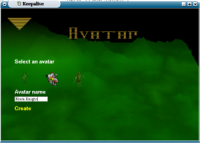 Keepalive intro screen